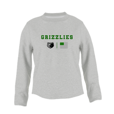 Pajaro Valley Grizzlies Team Colors Flag Women's Sweatshirt