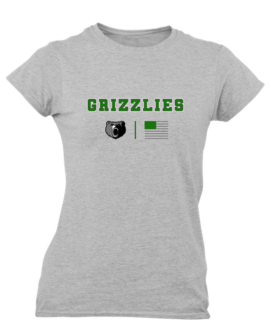 Pajaro Valley Grizzlies Team Colors Flag Women's SS T-Shirt
