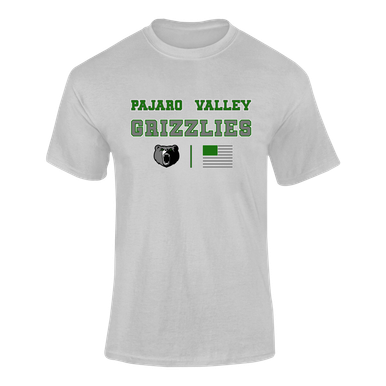 Pajaro Valley Grizzlies Spirit Flag Men's Premium SS T-Shirt