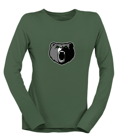 Pajaro Valley Grizzlies Mascot #1 Women's LS T-Shirt