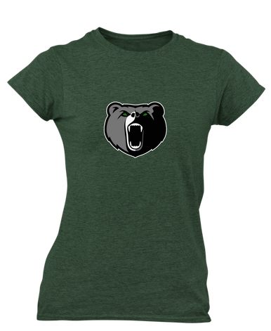 Pajaro Valley Grizzlies Mascot #1 Women's Premium SS T-Shirt