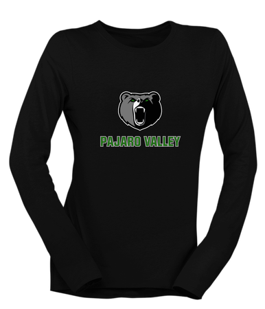 Pajaro Valley Grizzlies Mascot #2 Women's LS T-Shirt