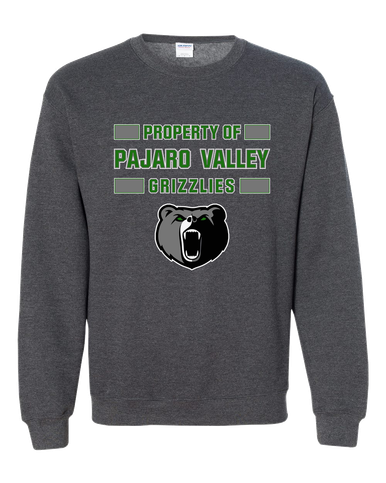Pajaro Valley Grizzlies Property Of Men's Sweatshirt