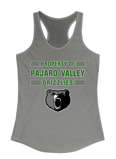 Pajaro Valley Grizzlies Property Of Women's Tank Top