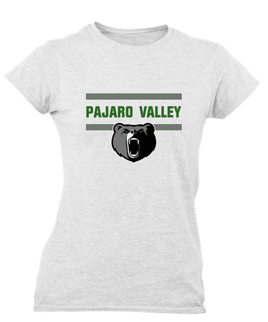 Pajaro Valley Grizzlies Mascot #4 Women's SS T-Shirt
