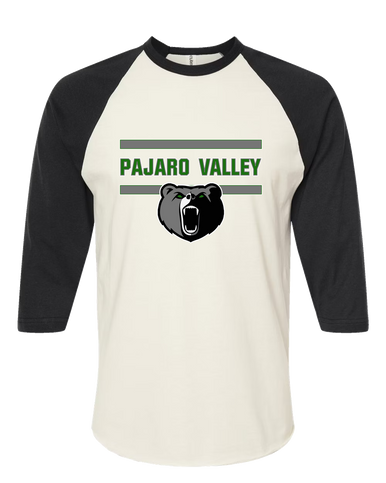 Pajaro Valley Grizzlies Mascot #4 Men's Baseball T-Shirt