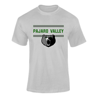 Pajaro Valley Grizzlies Mascot #4 Men's SS T-Shirt