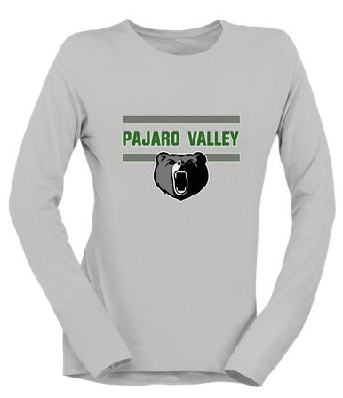 Pajaro Valley Grizzlies Mascot #4 Women's Premium LS T-Shirt
