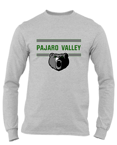 Pajaro Valley Grizzlies Mascot #4 Men's Premium LS T-Shirt