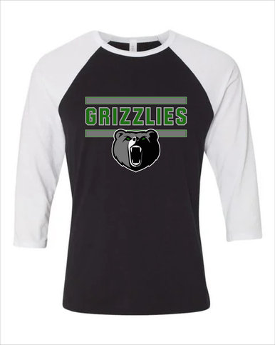 Pajaro Valley Grizzlies Mascot #5 Men's Baseball T-Shirt