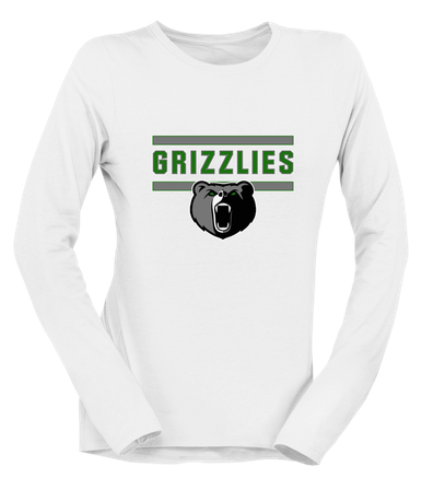 Pajaro Valley Grizzlies Mascot #5 Women's Premium LS T-Shirt