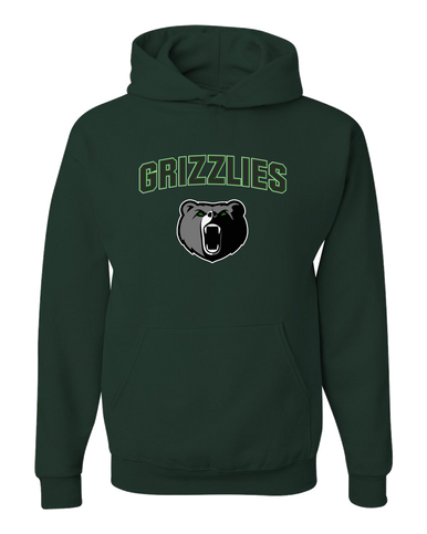 Pajaro Valley Grizzlies Mascot #6 Men's Premium Hoodie