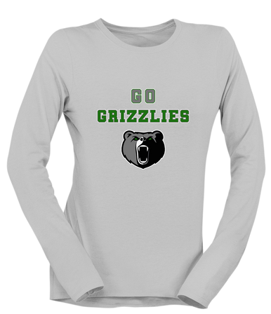 Pajaro Valley Grizzlies Go Team Women's LS T-Shirt