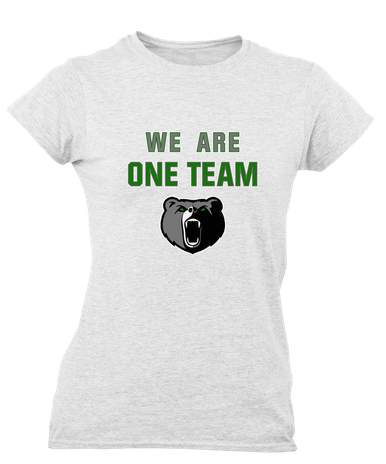 Pajaro Valley Grizzlies We Are One Team Women's SS T-Shirt