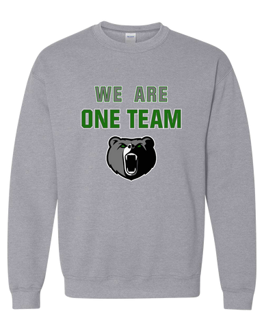 Pajaro Valley Grizzlies We Are One Team Men's Sweatshirt