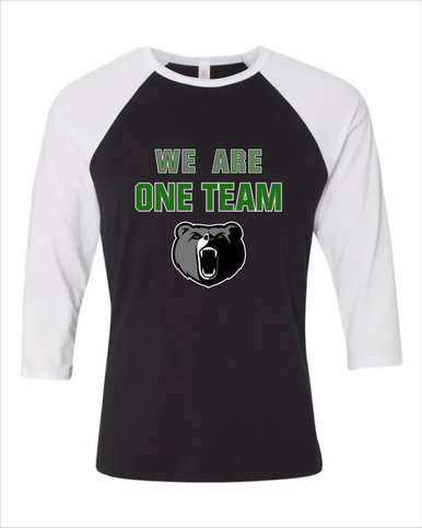 Pajaro Valley Grizzlies We Are One Team Men's Baseball T-Shirt