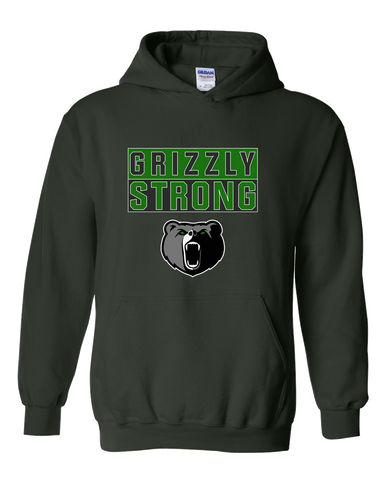 Pajaro Valley Grizzlies Strong #1 Men's Hoodie