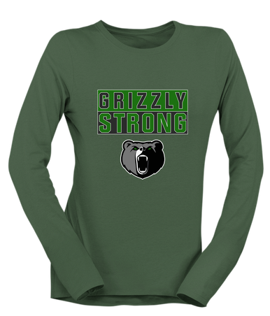Pajaro Valley Grizzlies Strong #1 Women's Premium LS T-Shirt