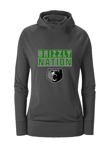 Pajaro Valley Grizzlies Nation #1 Women's Hoodie