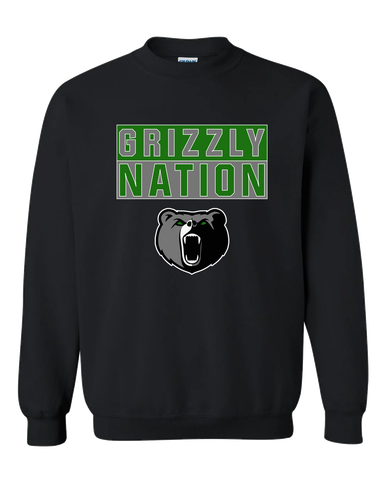 Pajaro Valley Grizzlies Nation #1 Men's Sweatshirt