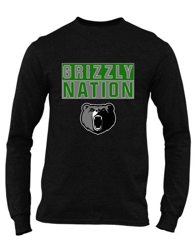 Pajaro Valley Grizzlies Nation #1 Men's LS T-Shirt