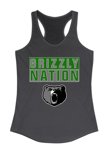 Pajaro Valley Grizzlies Nation #1 Women's Tank Top