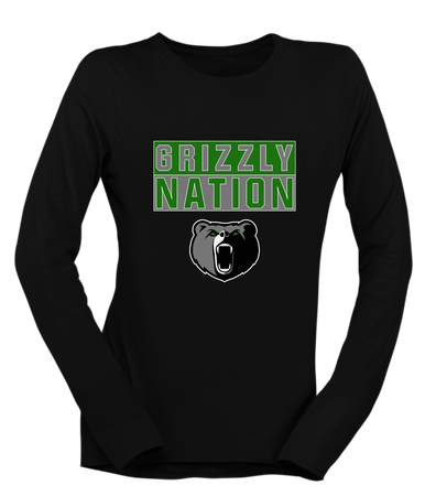 Pajaro Valley Grizzlies Nation #1 Women's Premium LS T-Shirt