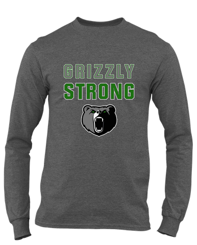 Pajaro Valley Grizzlies Strong #2 Men's LS T-Shirt