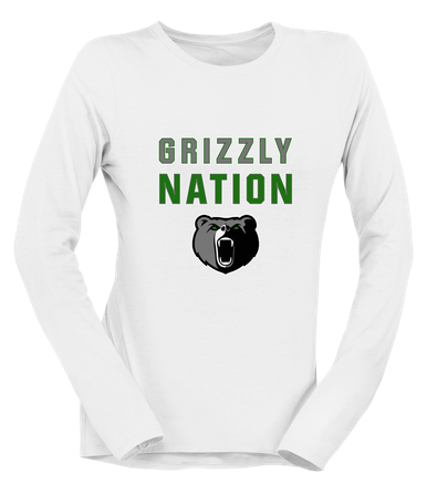 Pajaro Valley Grizzlies Nation #2 Women's LS T-Shirt