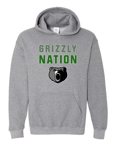Pajaro Valley Grizzlies Nation #2 Men's Hoodie