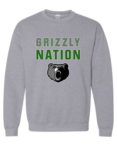 Pajaro Valley Grizzlies Nation #2 Men's Sweatshirt