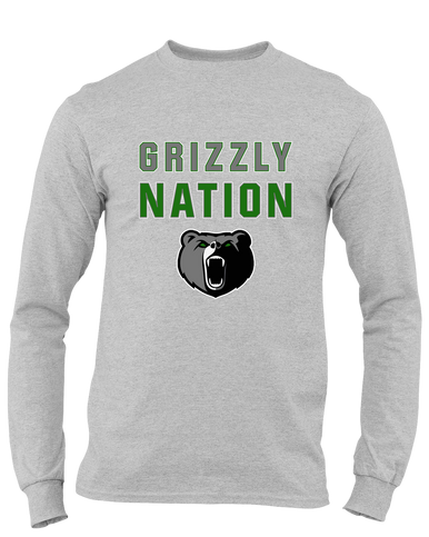 Pajaro Valley Grizzlies Nation #2 Men's LS T-Shirt