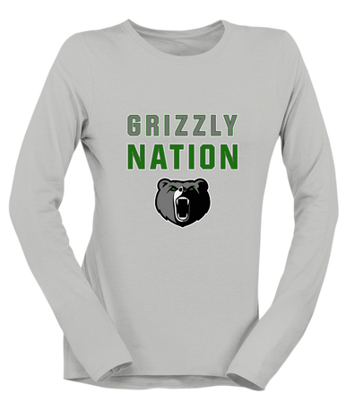 Pajaro Valley Grizzlies Nation #2 Women's Premium LS T-Shirt