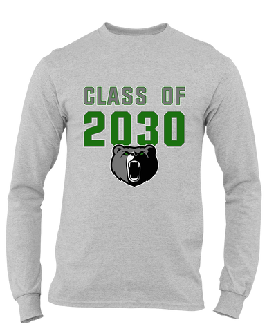 Pajaro Valley Grizzlies Class of 2030 Men's Premium LS T-Shirt