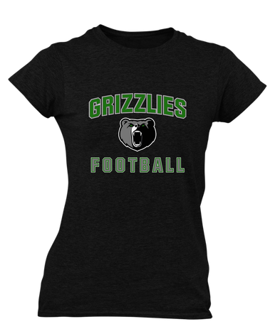 Pajaro Valley Grizzlies Football #1 Women's SS T-Shirt