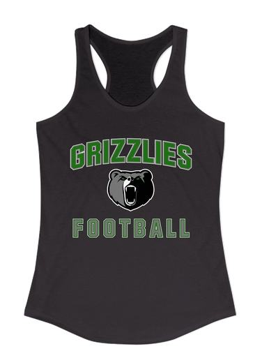 Pajaro Valley Grizzlies Football #1 Women's Tank Top