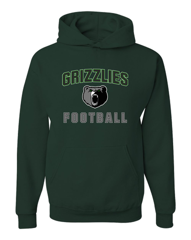 Pajaro Valley Grizzlies Football #1 Men's Premium Hoodie