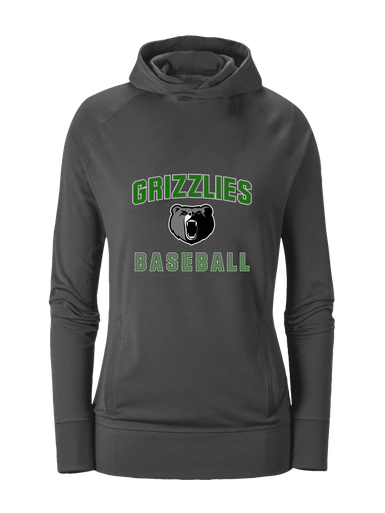 Pajaro Valley Grizzlies Baseball #1 Women's Hoodie