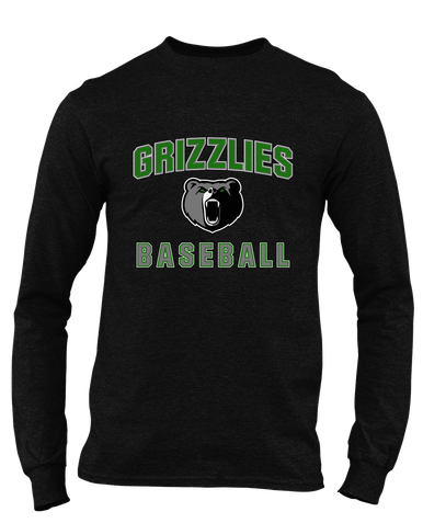 Pajaro Valley Grizzlies Baseball #1 Men's Premium LS T-Shirt