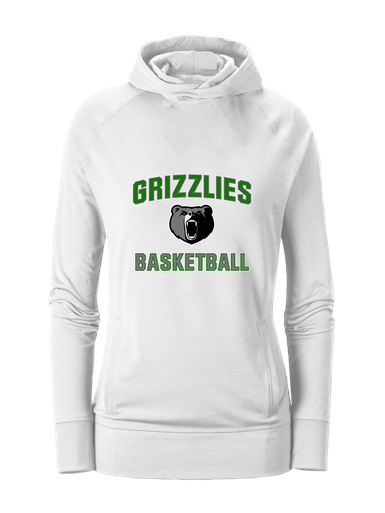 Pajaro Valley Grizzlies Basketball #1 Women's Hoodie