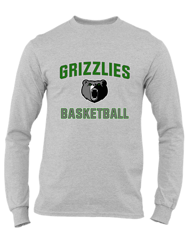 Pajaro Valley Grizzlies Basketball #1 Men's Premium LS T-Shirt