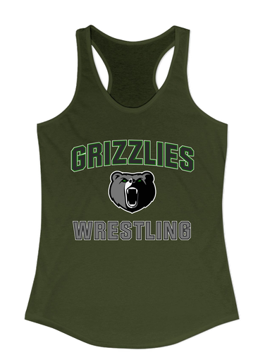 Pajaro Valley Grizzlies Wrestling Women's Tank Top
