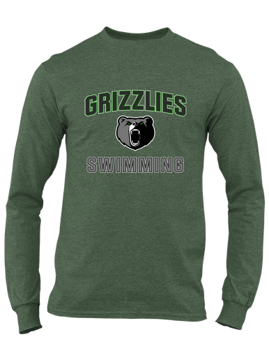 Pajaro Valley Grizzlies Swimming Men's Premium LS T-Shirt