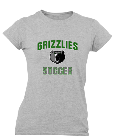 Pajaro Valley Grizzlies Soccer #1 Women's Premium SS T-Shirt
