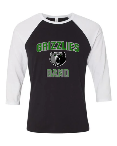 Pajaro Valley Grizzlies Band # 1 Women's Baseball T-Shirt