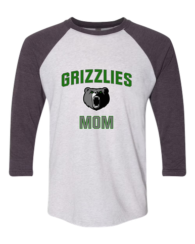 Pajaro Valley Grizzlies Mom Women's Baseball T-Shirt