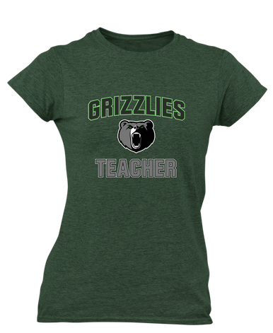 Pajaro Valley Grizzlies Teacher Women's SS T-Shirt
