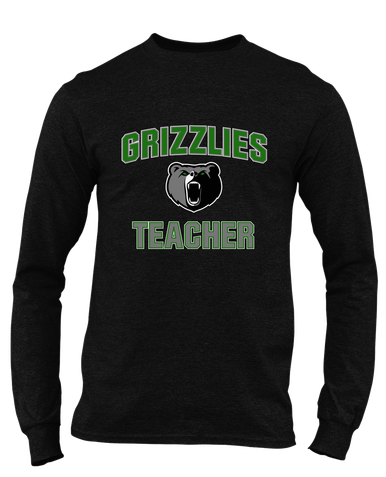 Pajaro Valley Grizzlies Teacher Men's LS T-Shirt