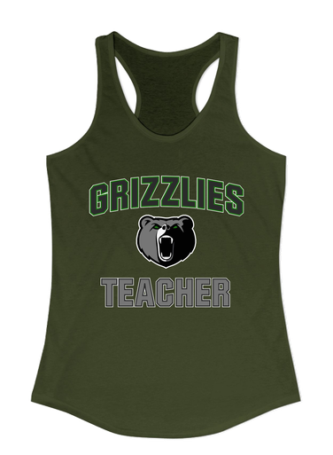 Pajaro Valley Grizzlies Teacher Women's Tank Top
