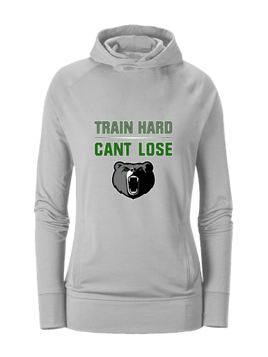 Pajaro Valley Grizzlies Train Hard, Can't Lose Women's Hoodie